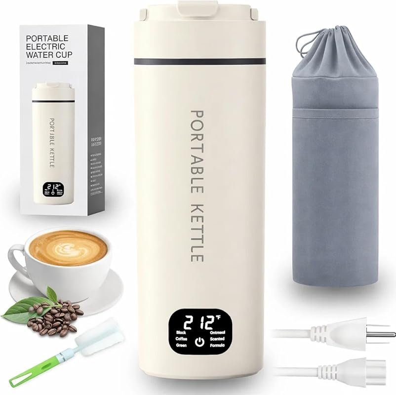HDQ Travel Kettle, Any Voltage 6-Temp Control, 316 Stainless Steel Aut