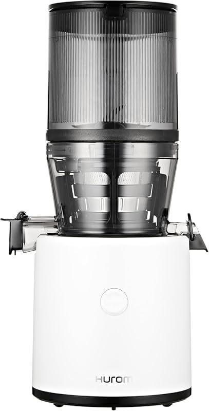 Hurom H320N Cold Press Juicer, White – Easy Clean, Self-Feeding, Quiet