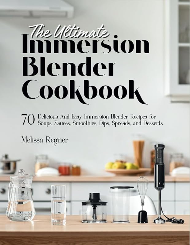 Ultimate Immersion Blender Cookbook: 70 Easy Soups, Sauces & Desserts
