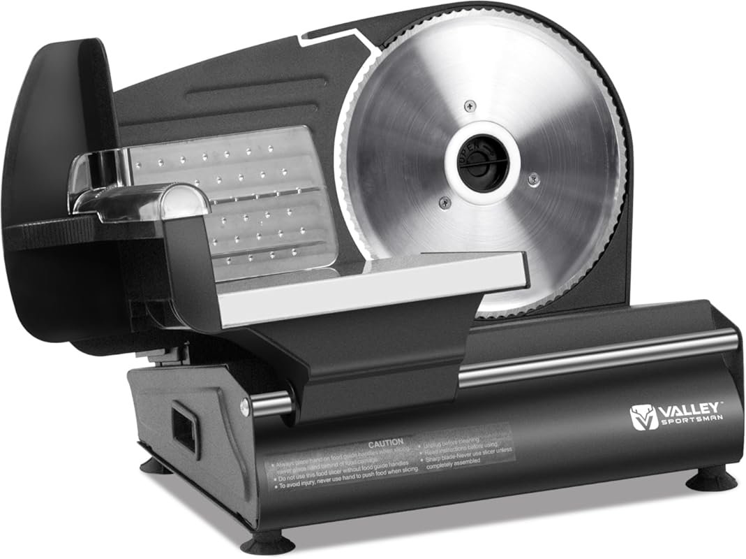 Valley Sportsman Electric Deli Slicer with 7.5
