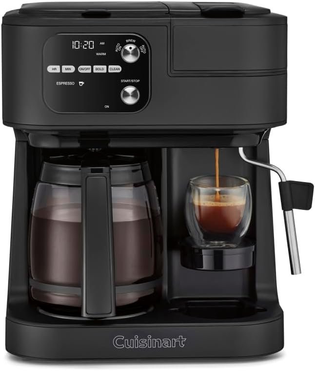 Cuisinart Coffee Center Barista Bar 4-in-1 Maker, Single-Serve Pods &