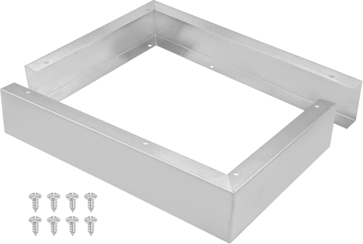 Universal Stainless Steel Microwave Trim Kit – Replaces Whirlpool 8171