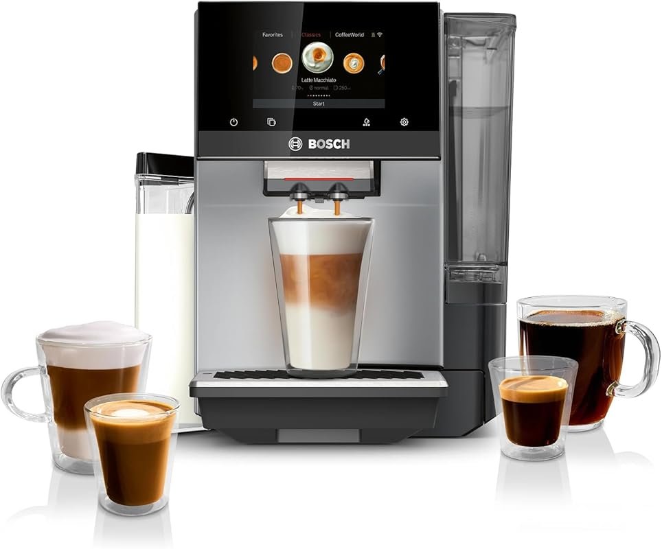 Bosch Fully Automatic Espresso & Coffee Machine with Double Cup Barist
