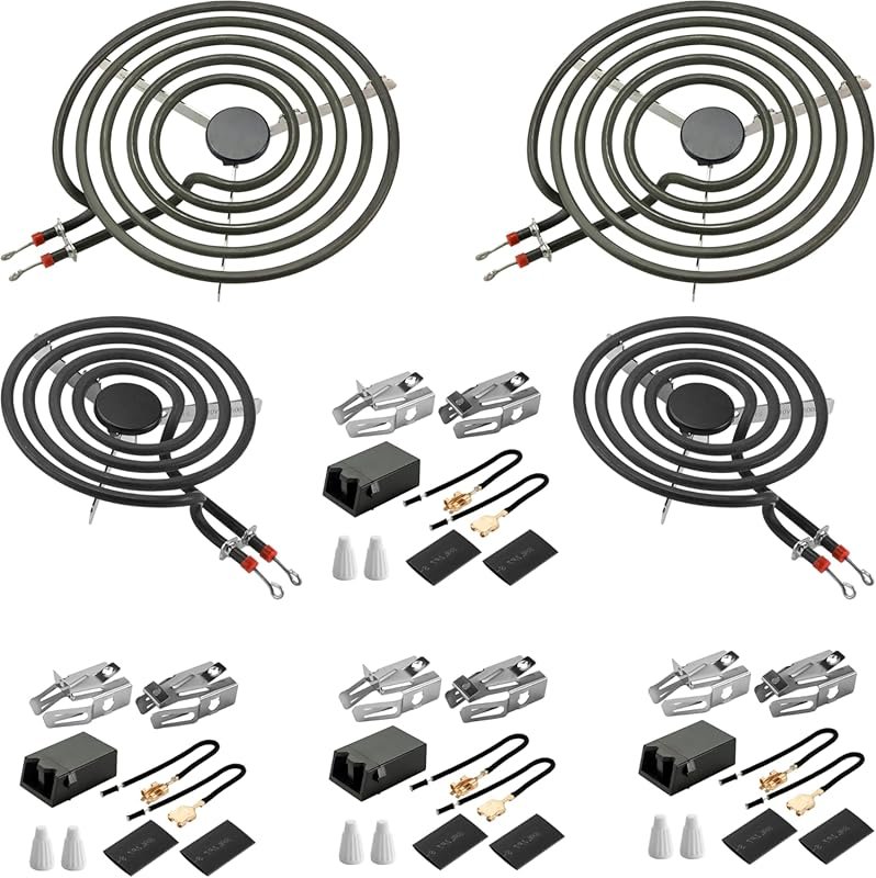MP22YA Electric Range Burner Element Set, Replaces Kenmore/Whirlpool/F