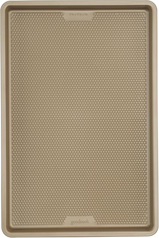 GoodCook BestBake Nonstick Textured Carbon Steel Cookie Sheet, 11x17 I