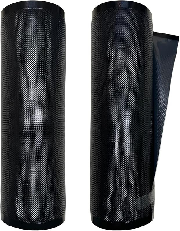 Heavy Duty 5 Mil Black & Clear Vacuum Seal Rolls, 11
