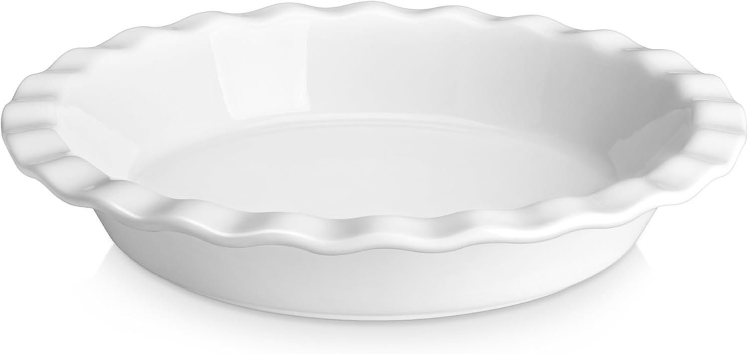 MALACASA Ceramic Pie Pan 9