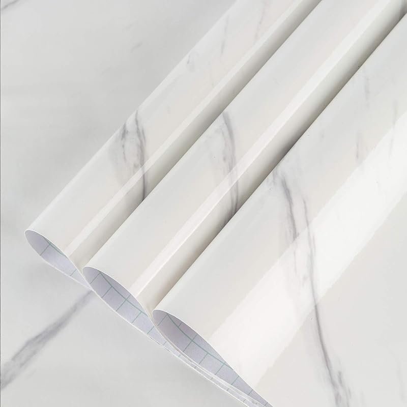 Large Marble Granite Peel Stick Contact Paper for Countertop Fireplace