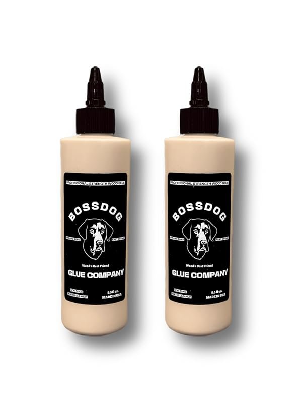 8.5 fl oz (2-Pack) Strong Bond Wood Glue: Fast Drying, Cutting Board S