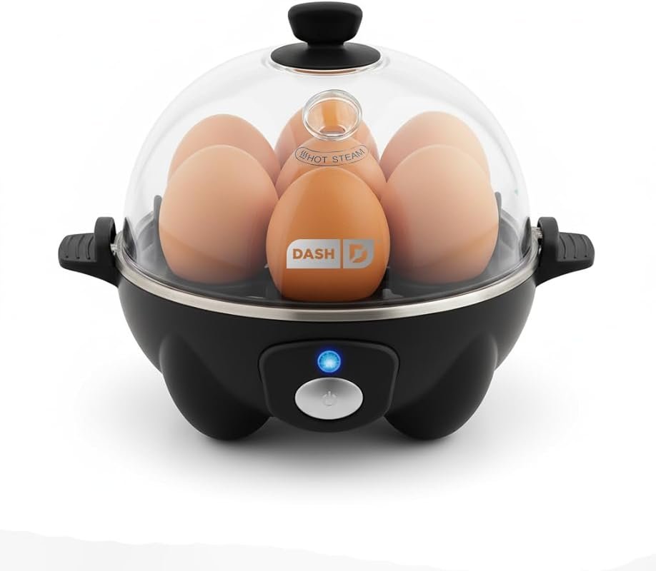 Dash Rapid Egg Cooker - Boiler, Poacher & Steamer - Includes Measuring
