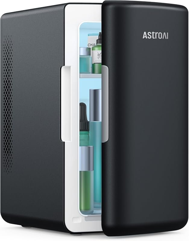 AstroAI Mini Fridge 2.0 Gen, 6 Liter/8 Cans Portable Thermoelectric Co