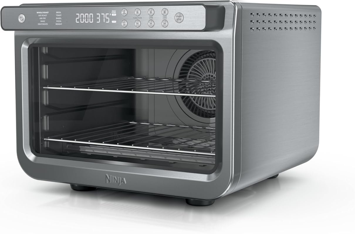 Ninja Air Fryer & Toaster Oven Combo with 10-in-1 Prestige Smart XL, B