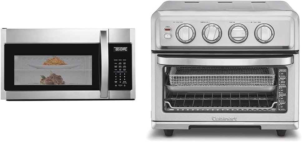 BLACK+DECKER Over-The-Range Microwave with Cuisinart Air Fryer Toaster