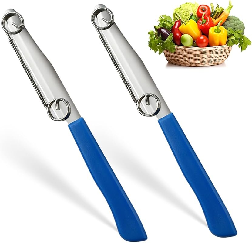 3-in-1 Multifunctional Peeling Knife with Removable Spring, Sharp Stai