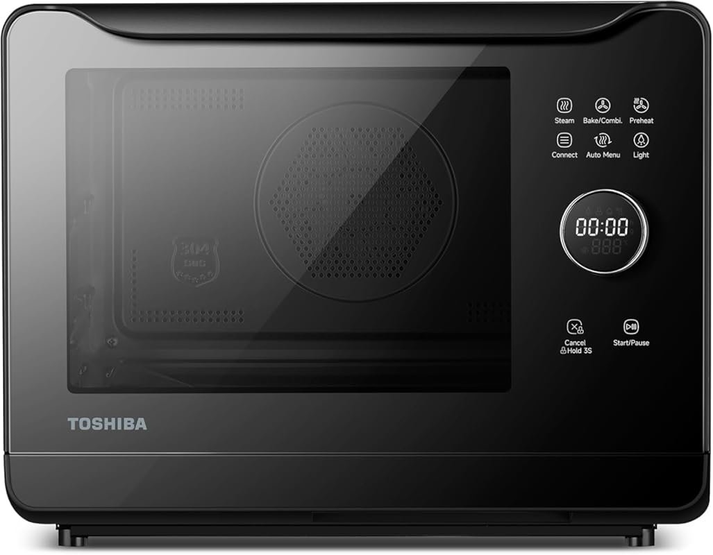 TOSHIBA 6-IN-1 Compact Steam Oven, Convection Steam & Smart APP Contro