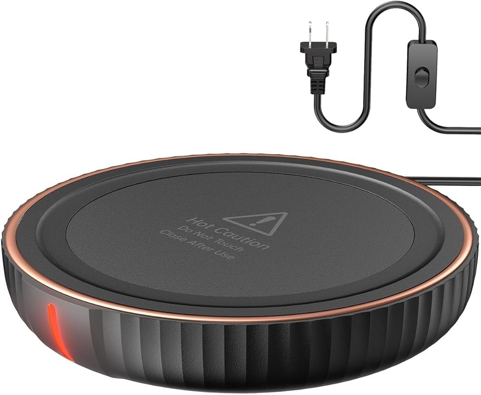 HouseGem Large Candle Warmer Plate – Electric Mug Heater & Coffee Cup 