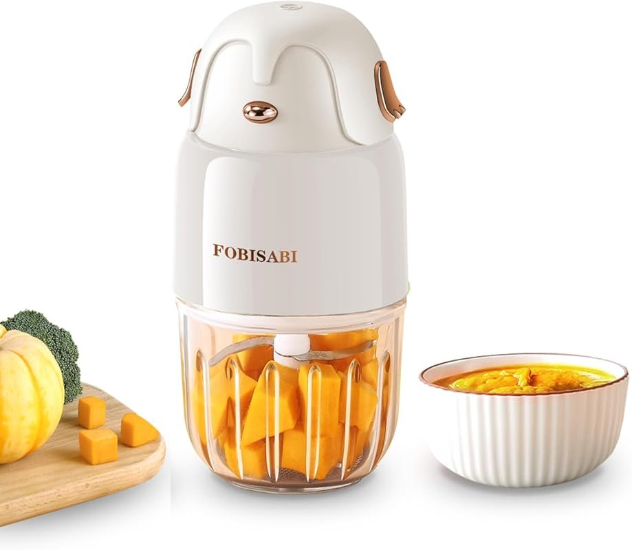 Baby Food Maker – White Blender & Processor for Fresh Purees, Fruits, 