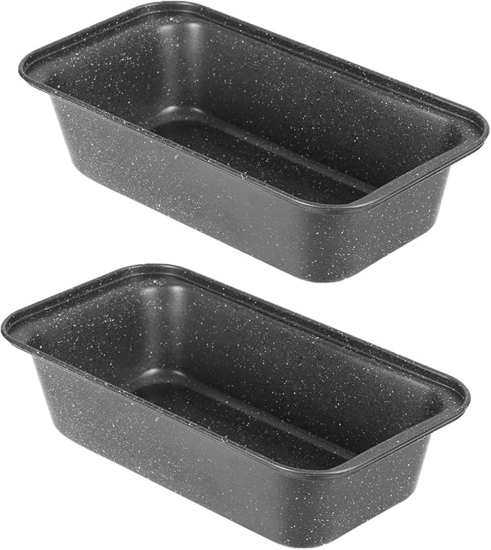 Walooza 8x4 Carbon Steel Loaf Pan, Nonstick & Oven Safe for Homemade B