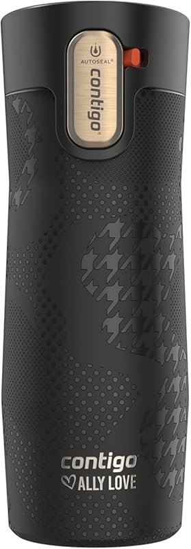 Contigo x Ally Love West Loop 3.0 Mug, Spill-Proof Autoseal, Keeps Col