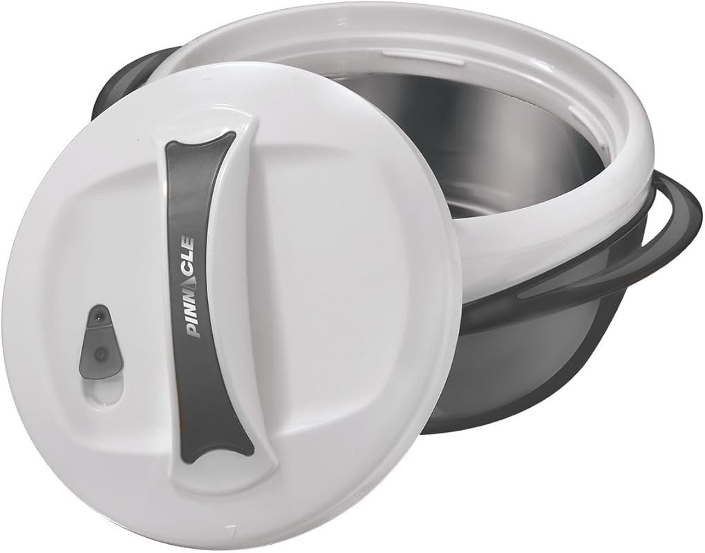 Pinnacle Large Insulated Casserole Dish with Lid 3.6 qt. Elegant Hot P