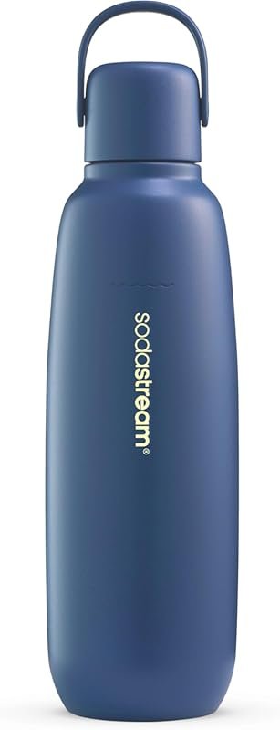 SodaStream Fizz & Go Cool All Metal Bottle 0.9L in Storm