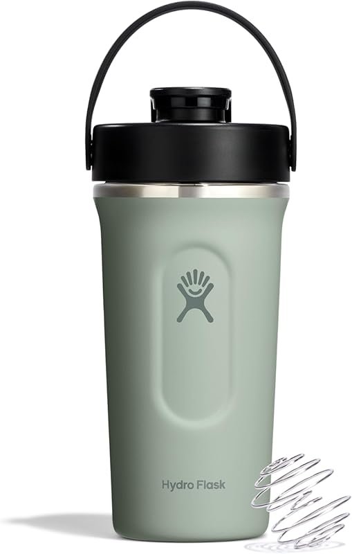 Hydro Flask Insulated Shaker Bottle 24 oz – Stainless Steel Gym Bottle