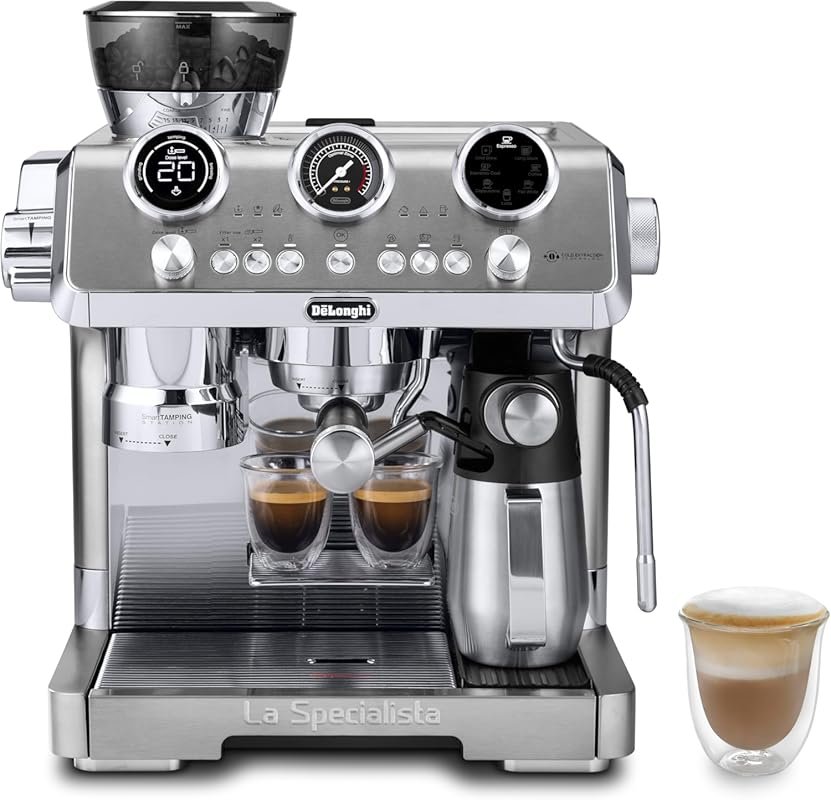 De'Longhi La Specialista Maestro Bean-to-Cup Espresso Machine with Gri