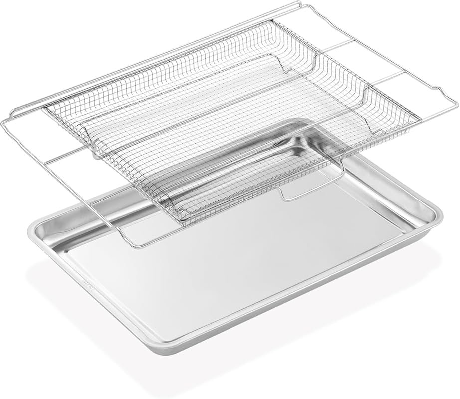 Frigidaire 30'' Ready Cook Oven Air Fryer Tray Replacement, 304 Stainl