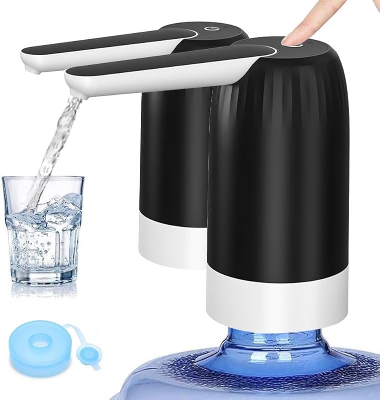 Myvision 2-Pack Portable Electric Water Dispenser for 3–5 Gallon Jugs 