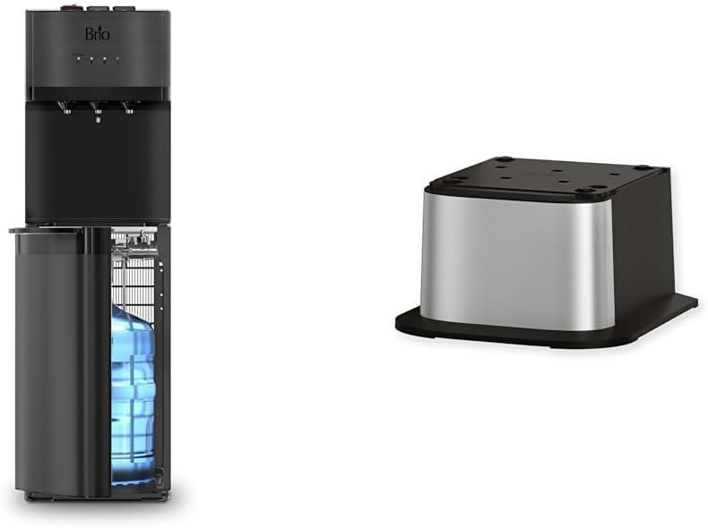 Brio Self-Cleaning Bottom Loading Water Cooler with Dispenser Base Inc
