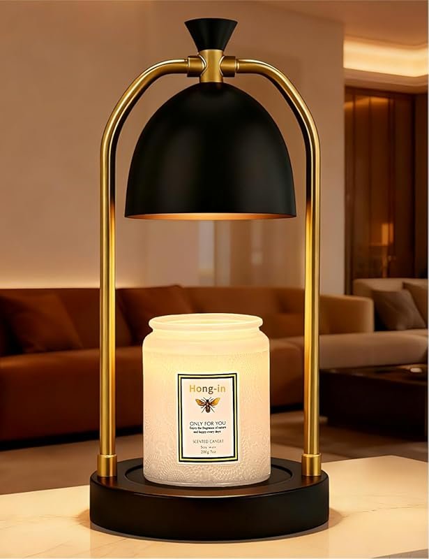 Hong-in Candle Warmer Lamp with Timer & Dimmable – Modern Wax Melt War