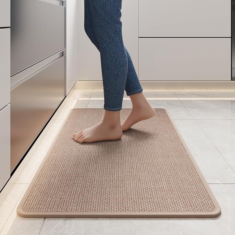 YDKGL Non Slip Washable Kitchen Mats – Absorbent Runner Rugs for Sink 
