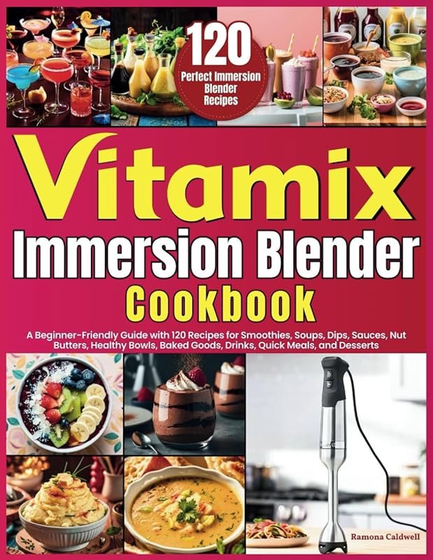 Vitamix Immersion Blender Cookbook: 120 Beginner-Friendly Smoothies, S
