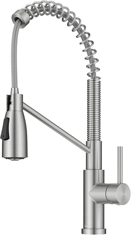 Commercial Style 2-Function Pull-Down Faucet in Spot-Free Stainless St