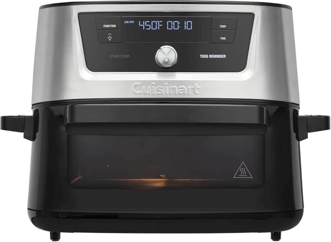 Cuisinart 9-Quart Air Fryer, 6 Presets, Dishwasher Safe, Roast, Bake, 