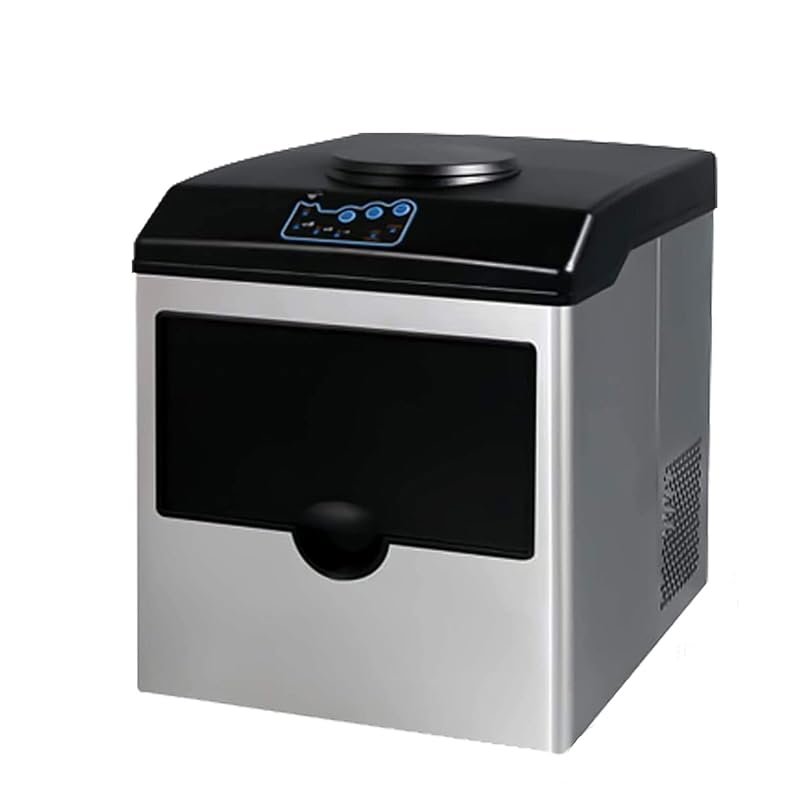 2-in-1 Automatic Countertop Ice Maker with Water Dispenser, 55 LBS/24H
