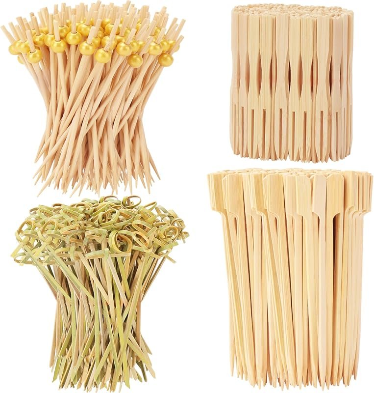 FATLODA Flat Bamboo Skewers