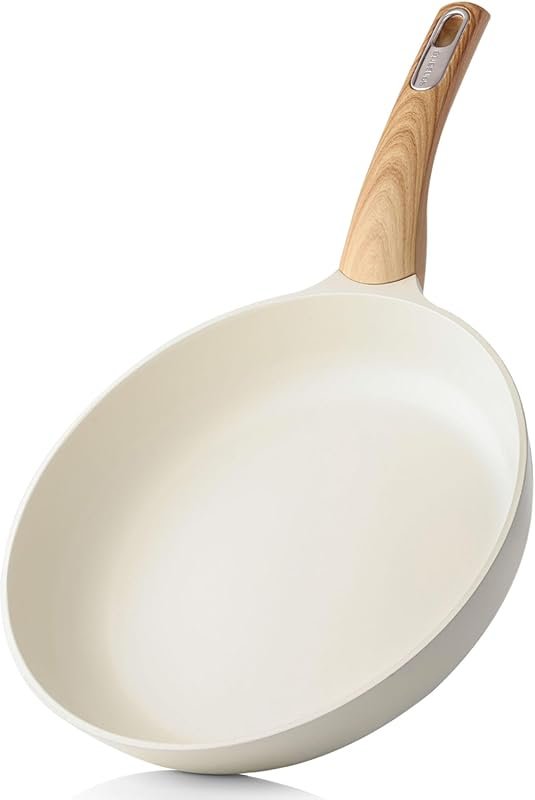 SENSARTE Ceramic Nonstick Frying Pan in 8/9.5/11/12.5Inch, PFAS-Free I