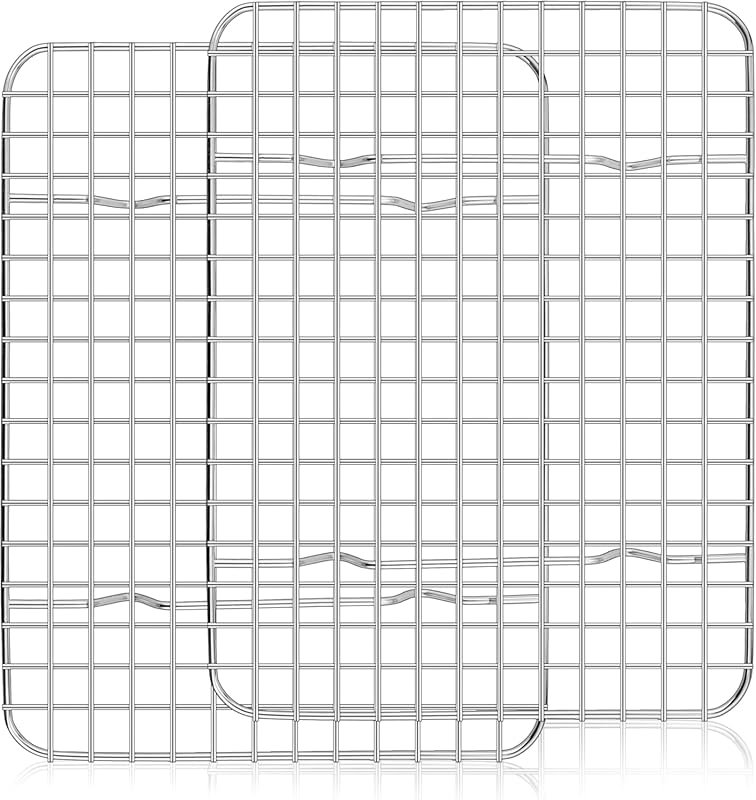 Homikit 2 Pack Stainless Steel Cooling Racks, 12x9 Inch for Bacon Brea