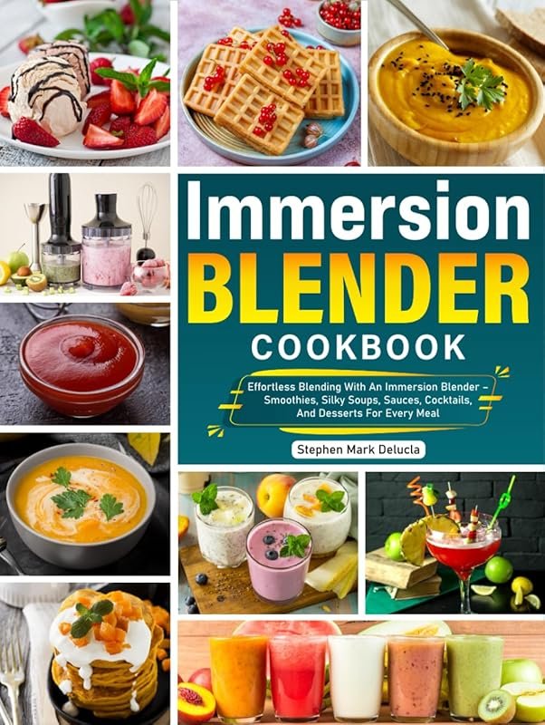Immersion Blender Cookbook: Effortless Smoothies, Soups & Desserts