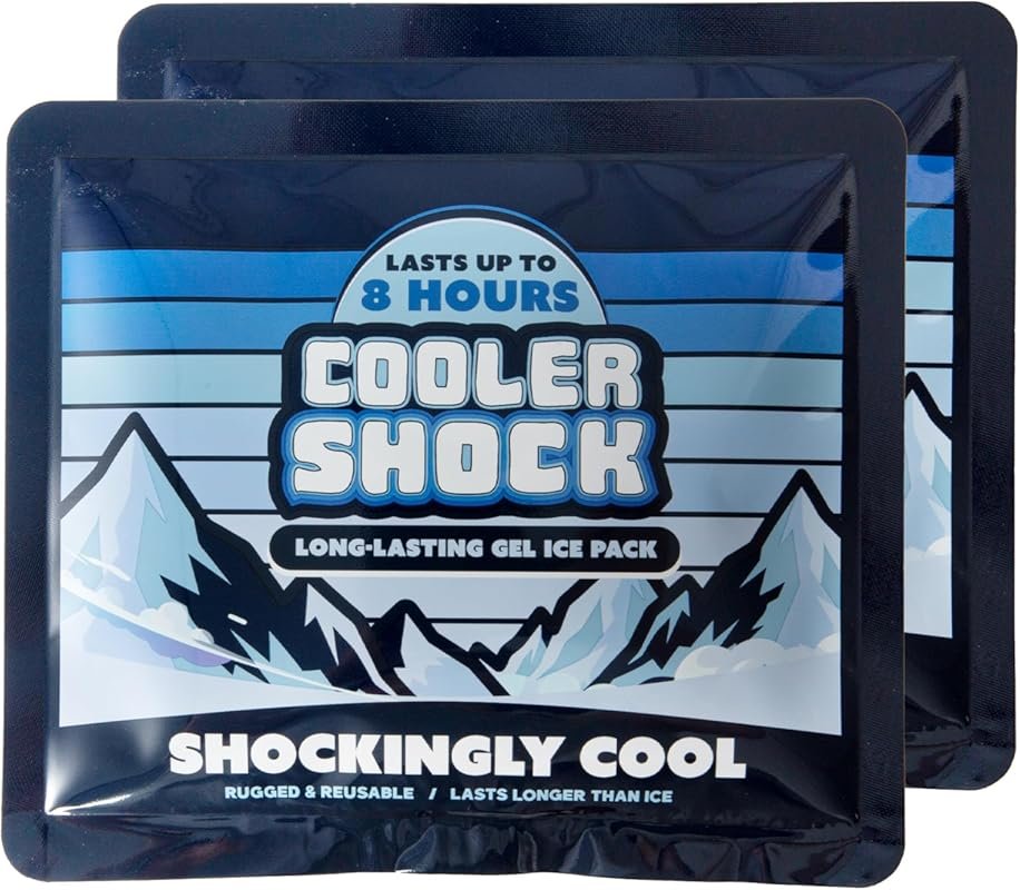 Long Lasting Reusable Ice Packs for Coolers, Camping & Road Trips – Co