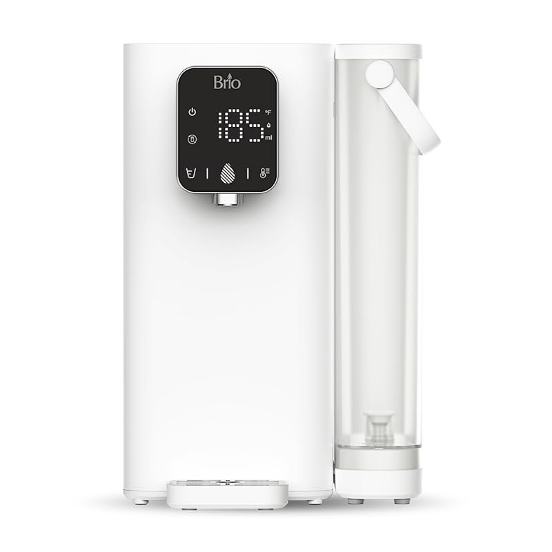 Brio SIMPL Countertop Water Dispenser with 3-Stage Filter, Adjustable 