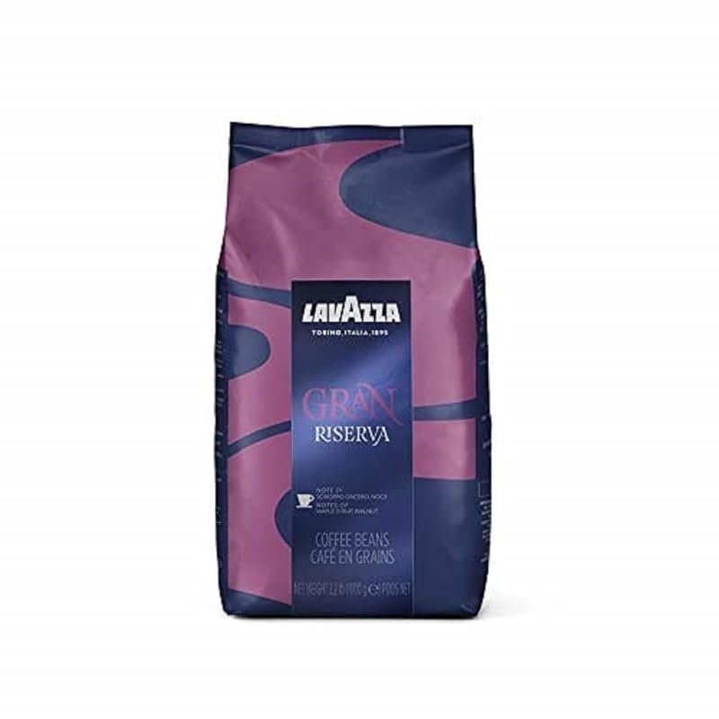 Lavazza Gran Riserva Dark Roast Authentic Italian Whole Bean Coffee, 2