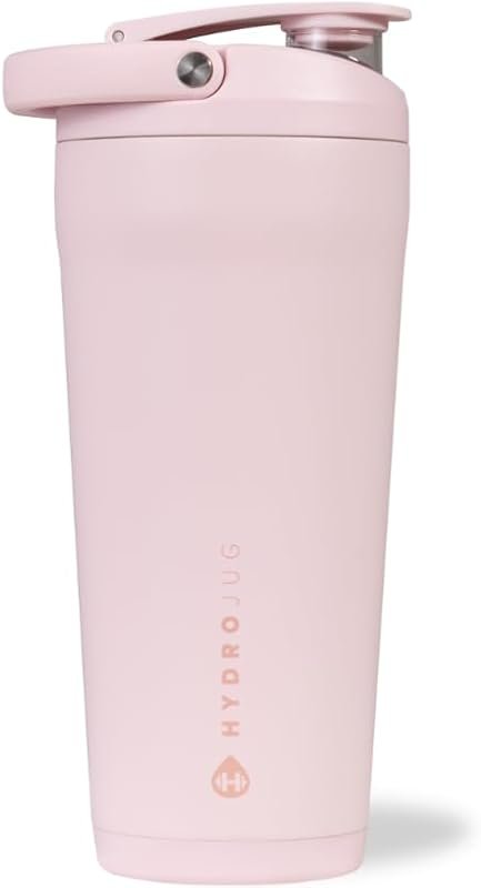 HydroJug 24 oz Insulated Shaker Bottle – Leakproof BPA-Free Stainless