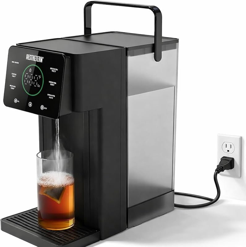 Countertop Electric Kettle with 6 Temp Settings & 3L BPA-Free Removabl