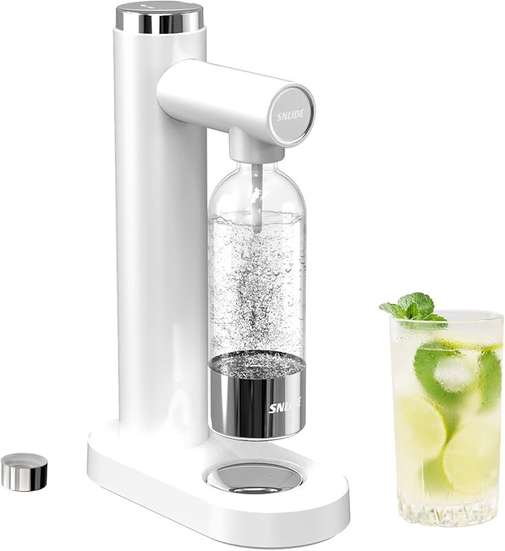 Sparkling Water Maker, Soda Streaming Machine with 1L BPA-Free Carbona