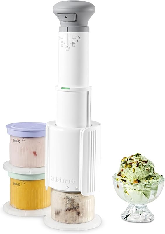Cuisinart FastFreeze 5-in-1 Ice Cream Maker for Ice Cream, Milkshakes,