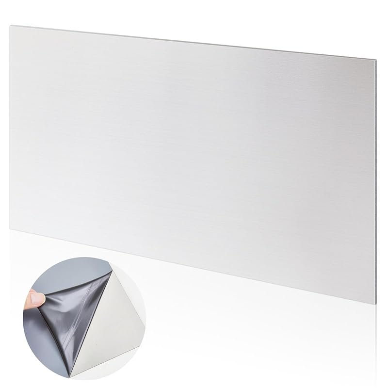 430 Stainless Steel Sheet Metal, 36x24 Inches, 24GA #4 Brushed Finish 