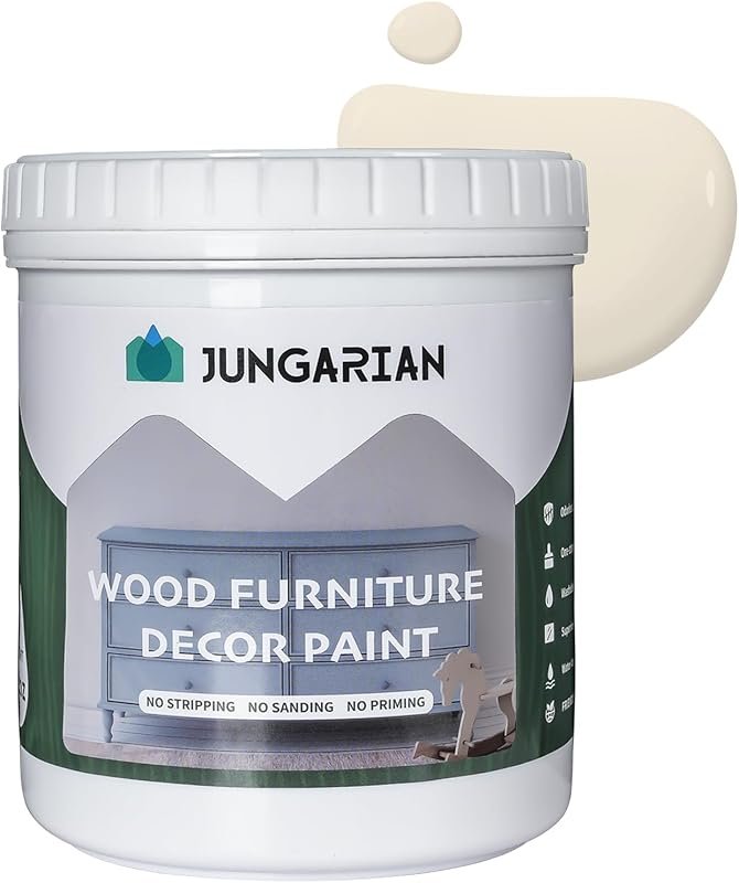 Water-Based Low Odor No Sanding Furniture Paint 32oz – Matte Indoor Ou