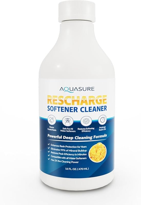 Aquasure Rescharge Liquid Cleaner Solution Restores Softener Efficienc